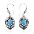 One Time Only Bali Legacy Premium Sleeping Beauty Turquoise Dragonfly Earrings in Sterling Silver 1.40 ctw - Sticky add to cart bar