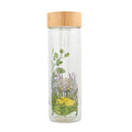 Closeout Tuthi Glass Bottle with Bamboo Lid - Sticky add to cart bar