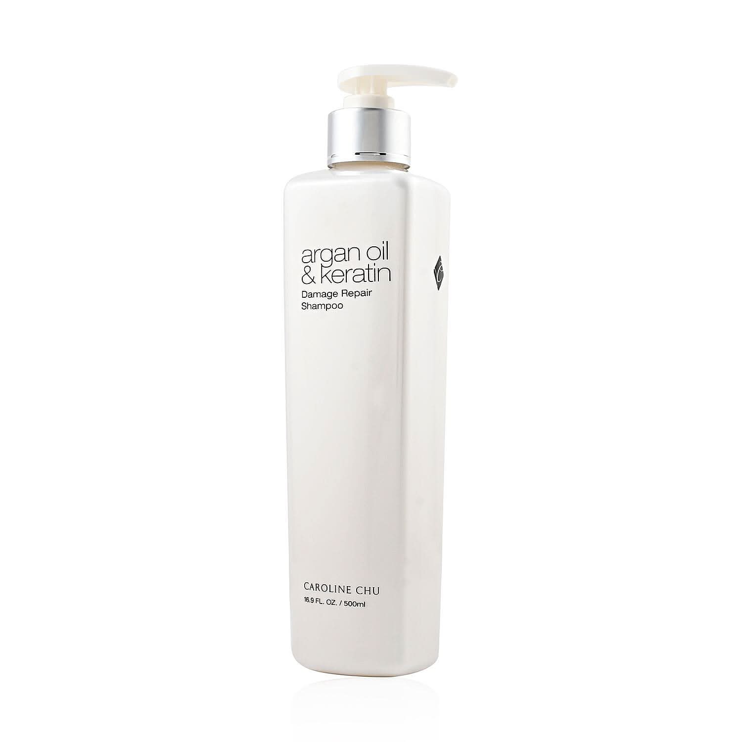 Caroline Chu Argan Oil & Keratin Damage Repair Shampoo 16.90 Fl Oz