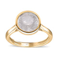 SGL Certified Luxoro 10K Yellow Gold G-H I3 Diamond Solitaire Ring 2.50 ctw - Sticky add to cart bar