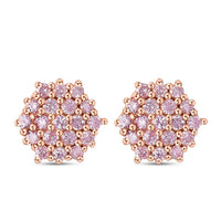 Natural Pink Diamond I3 Stud Earrings 0.25 ctw