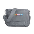 Chicago Closeouts Nascar Gray Shoulder Bag with Adjustable Strap - Sticky add to cart bar