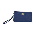 Liz Claiborne Navy Faux Leather RFID Protected Wristlet Wallet with Power Bank (9"x5.5") - Sticky add to cart bar