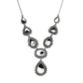 Artisan Crafted White Buffalo Necklace 18 Inches in Sterling Silver 28.30 ctw - Sticky add to cart bar