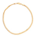 10K Yellow Gold 3mm Curb Bracelet (7.00 In) 1.85 Grams - Sticky add to cart bar