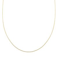 14K Yellow Gold 0.85mm Rolo Chain 18 Inches 0.90 Grams