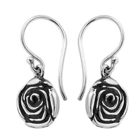 Bali Legacy Sterling Silver Floral Earrings 3.50 Grams