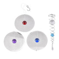 Stainless Steel Magic Kinetic Sculpture 3pcs Round Wind Spinner (6") - Sticky add to cart bar