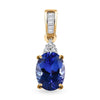 Tanzanite & Yellow Diamond