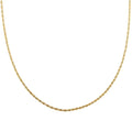 10K Yellow Gold 6.5mm Rope Necklace 18 Inches 15.30 Grams - Sticky add to cart bar