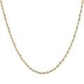 10K Yellow Gold 6.5mm Rope Necklace 20 Inches 17 Grams - Sticky add to cart bar