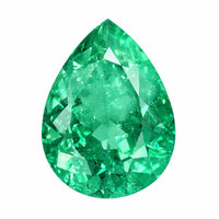 Certified & Appraised AAAA Boyaca Colombian Emerald (Pear Free Size) 3.00 ctw