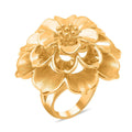 24K Yellow Gold Floral Ring (Size 10.0) 7.90 Grams (Del. in 15-20 Days) - Sticky add to cart bar