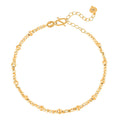 24K Yellow Gold 3.5mm Beaded Bracelet (6.50-8.00In) (5.40 g) - Sticky add to cart bar
