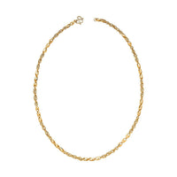 24K Yellow Gold 4mm Link Chain Necklace (20 Inches) (16.15 g)