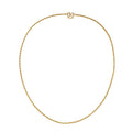 24K Yellow Gold 2mm Twisted Rope Chain Necklace 18 Inches 13.10 Grams - Sticky add to cart bar