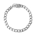 950 Platinum 7.8mm Men's Dragon Bracelet (8.00 In) 47.45 Grams - Sticky add to cart bar