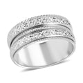 950 Platinum Diamond Cut Band Ring (Size 10.0) (10.85 g) - Sticky add to cart bar