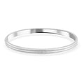 950 Platinum Textured Bangle Bracelet (Size 7.50) 24.70 Grams - Sticky add to cart bar