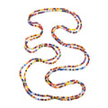 Multi Gemstone 350.00 ctw Beaded Endless Necklace 100 Inches - Sticky add to cart bar