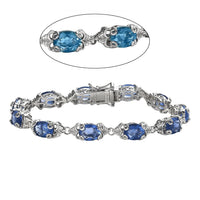 Color Change Fluorite (IR) Bracelet in Platinum Over Sterling Silver (8.00 In) 23.85 ctw
