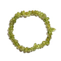 Peridot Chips Stretch Bracelet 120.00 ctw - Sticky add to cart bar