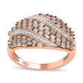 Natural Diamond Wave Ring - Sticky add to cart bar