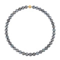14K Yellow Gold Tahitian Cultured Pearl Necklace 18 Inches - Sticky add to cart bar