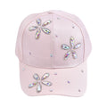 Resin Crystal Flower Cap - Pink - Sticky add to cart bar