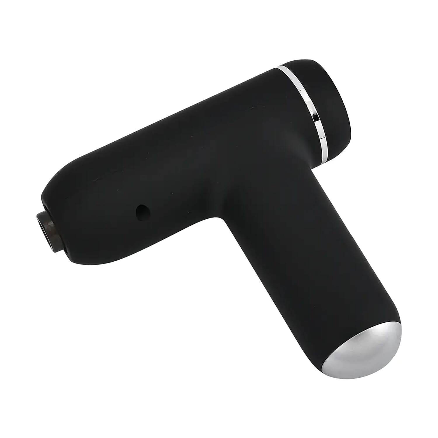 Black Microvibration Massage Gun (5.70"x5.40"x1.96")
