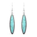Santa Fe Style  Turquoise Earrings in Sterling Silver - Sticky add to cart bar