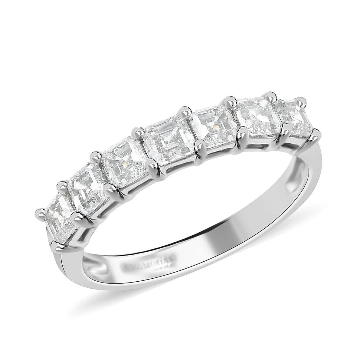 Modani 950 Platinum E-F VS Diamond Ring 4.40 Grams 1.30 ctw (Del. in 15-20 Days)