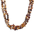 Mookaite Chips Necklace in Sterling Silver 20 Inches - Sticky add to cart bar