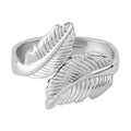Bypass Bangle Bracelet Silvertone (6.50-7.00In) - Sticky add to cart bar
