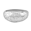Dome Bangle Bracelet in Silvertone (6.75 In) - Sticky add to cart bar
