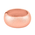 Hammered Dome Bangle Bracelet - Sticky add to cart bar