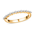 Iliana 18K White Gold G-H SI1 White Diamond Band Ring (Size 6.0) 2.65 Grams 0.25 ctw - Sticky add to cart bar