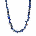 Ruby Zoisite Chips Necklace 20 Inches in Sterling Silver 217.75 ctw - Sticky add to cart bar