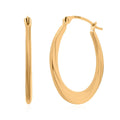 JCK Golden Deal 14K Yellow Gold Hoop Earrings - Sticky add to cart bar