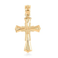 10K Yellow Gold 12.75x20.55mm Crucifix Pendant 0.50 Grams - Sticky add to cart bar