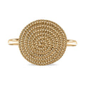 Luxoro 10K Yellow Gold Rope Chain Ring 2.50 Grams - Sticky add to cart bar