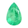 Certified & Appraised AAAA Boyaca Colombian Emerald (Pear Free Size) 2.00 ctw - Sticky add to cart bar