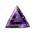 African Amethyst (Triangle 15 mm) 7.57 ctw Loose Gemstone - Sticky add to cart bar