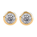 BV - Moissanite 0.50 ctw Stud Earrings in Vermeil Yellow Gold Over Sterling Silver (Copy) - Sticky add to cart bar