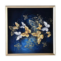 Resin Crystal Painting with PS frame (19.68"x19.68") - Green Butterfly - Sticky add to cart bar