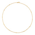 24K Yellow Gold Link Chain Necklace 20 Inches 3.35 Grams - Sticky add to cart bar