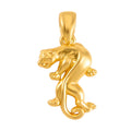Electroform Leopard Pendant in 24K Yellow Gold 1.50 Grams - Sticky add to cart bar