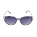 SolarX Women's Leaf Rhinestone Sunglasses - Gray - Sticky add to cart bar