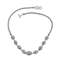 TLV Bali Legacy Sterling Silver Oval Necklace (20 Inches) (44.75 g) - Sticky add to cart bar