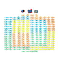 Glow in The Dark Changeable Track with a Toy Car (Includes 224pcs tracks and 1 LED Car)